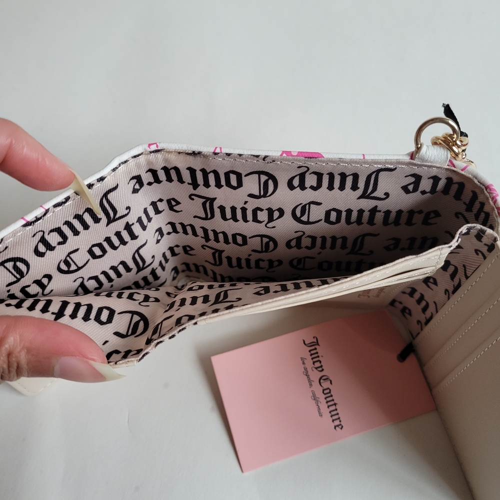 Juicy Couture Pink and White Cherry Wallet - Picture 11 of 14